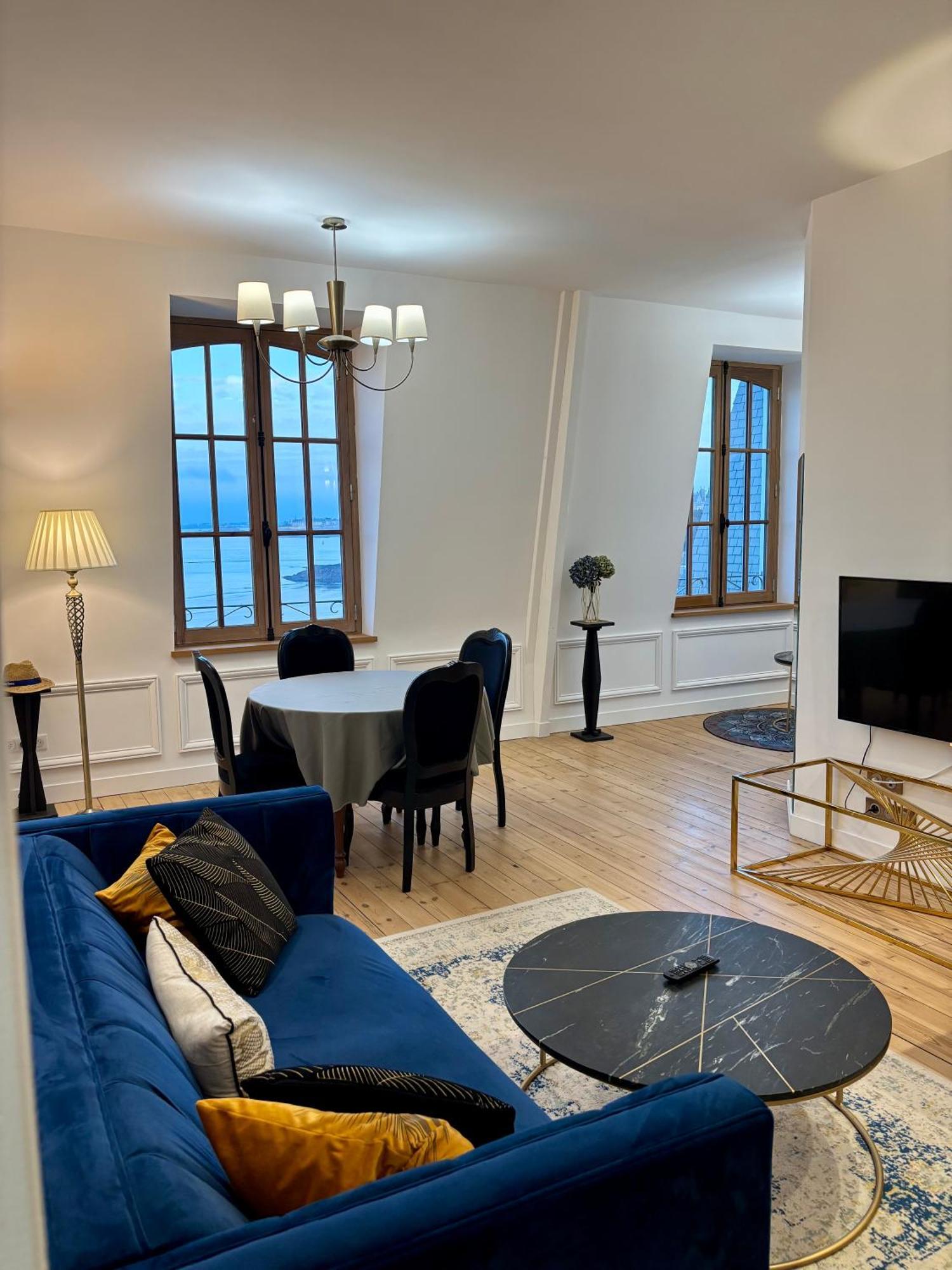 Le Royal XIX Dinard Vue Mer Luxe Exterior photo